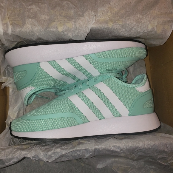 Adidas N-5923 Womens size 7.5 - green shoes - Picture 5 of 8